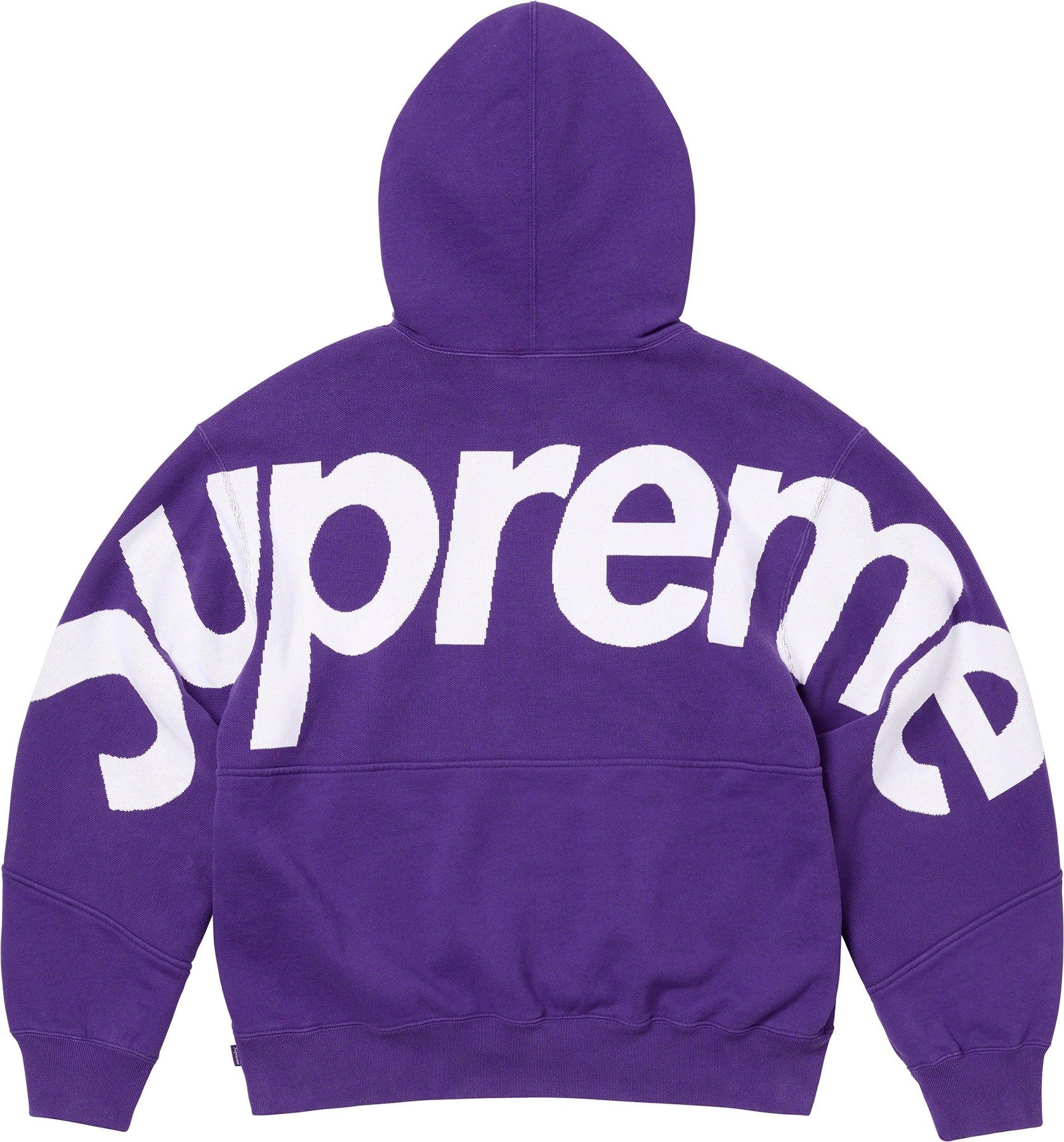 Big Logo Jacquard Hooded Sweatshirt view 14